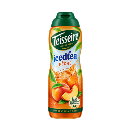 Teisseire icedtea peche — app catalog bottle illustration