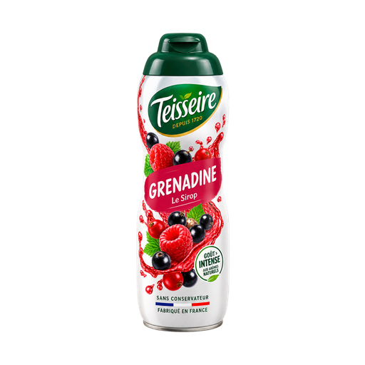 Teisseire Sirop grenadine — app catalog bottle illustration