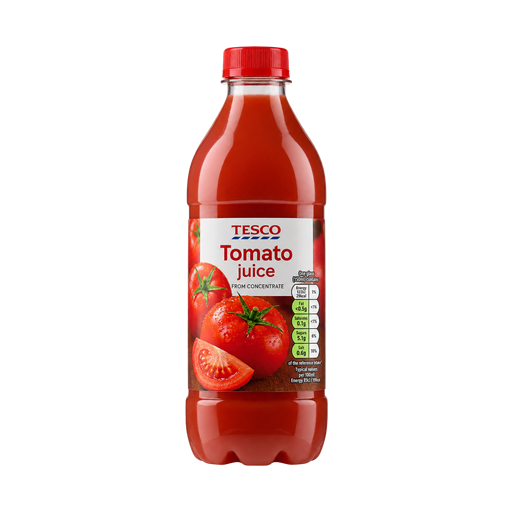 Tesco Tomato juice — app catalog bottle illustration