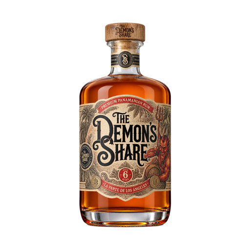 The Demon's Share Rhum — app catalog bottle illustration