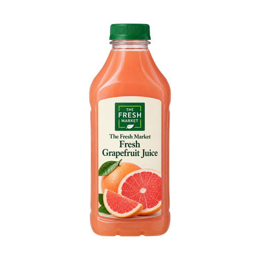 The Fresh Market Fresh Grapefruit Juice — app catalog bottle illustration