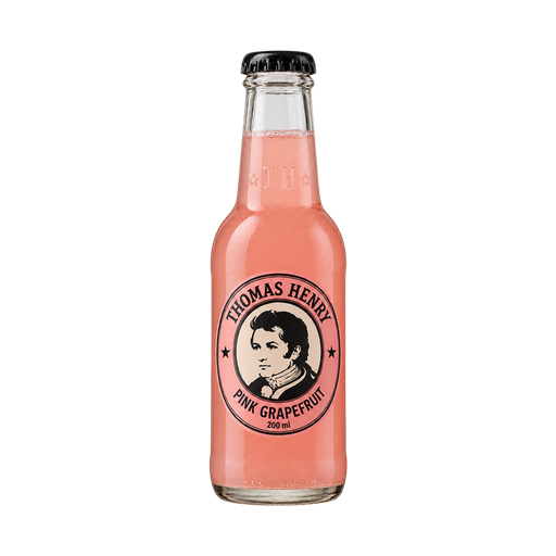 Thomas Henry Pink Grapefruit Soda — app catalog bottle illustration