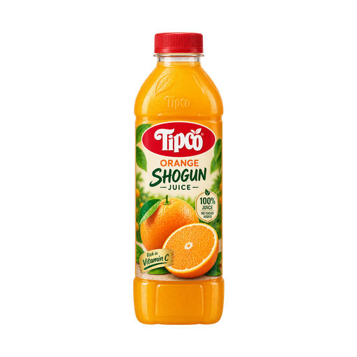 Tipco Orange Shogun Juice — app catalog bottle illustration