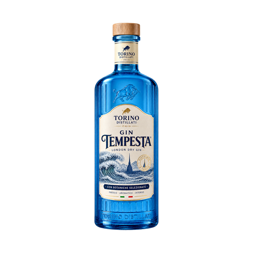 Tempesta Gin — app catalog bottle illustration