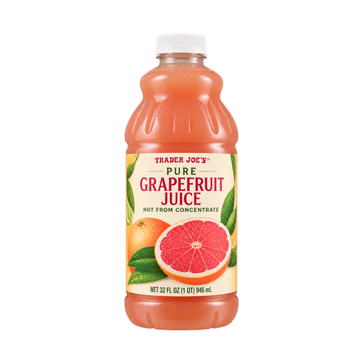 Trader Joe's pure grapefruit juice — app catalog bottle illustration