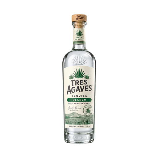 Tres Agaves Blanco Tequila — app catalog bottle illustration