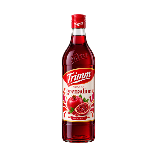 Trimm Sirop de grenadine — app catalog bottle illustration