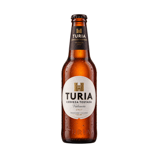 Turia Cerveza tostada — app catalog bottle illustration