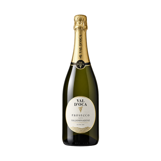 val d'oca prosecco di Valdobbiadene — app catalog bottle illustration
