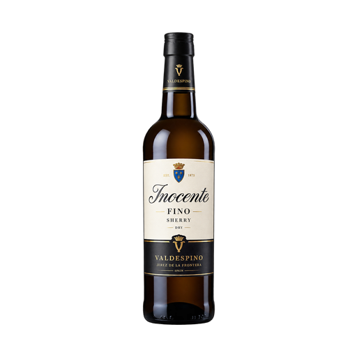 Valdespino Inocente Fino Sherry — app catalog bottle illustration