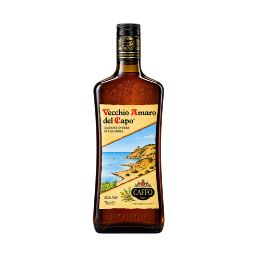 Vecchio Amaro del Capo — app catalog bottle illustration