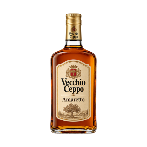 Vecchio Ceppo Amaretto — app catalog bottle illustration