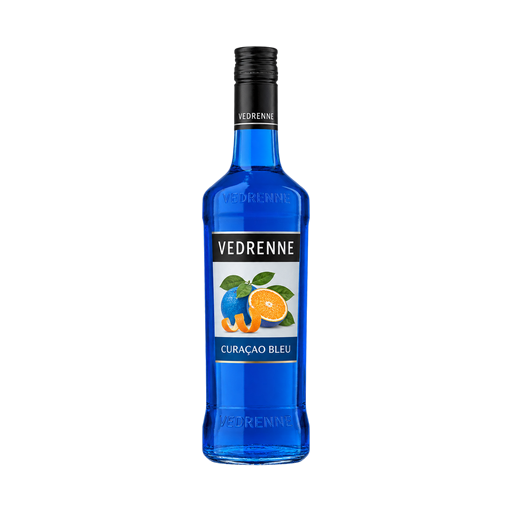 Vedrenne Curaçao Bleu — app catalog bottle illustration