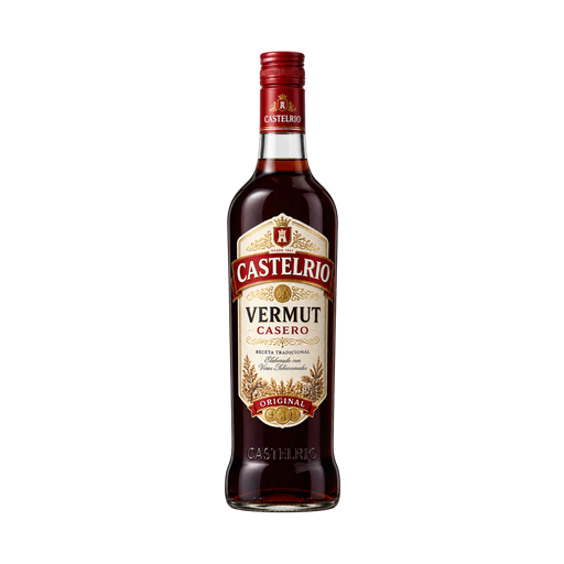 Vermut Casero Castelrio — app catalog bottle illustration