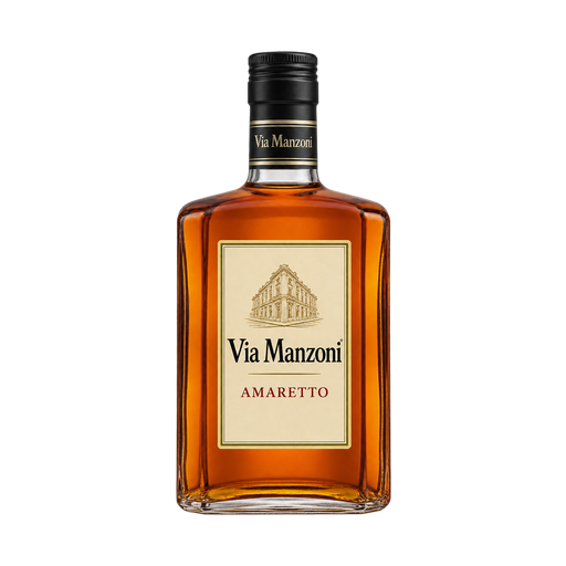 Via Manzoni Amaretto — app catalog bottle illustration