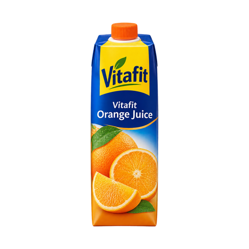 Vitafit Orange Juice — app catalog bottle illustration