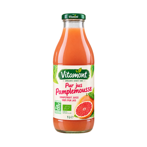 Vitamont Pur jus pamplemousse — app catalog bottle illustration