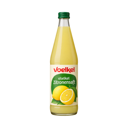 Voelkel Zitronensaft — app catalog bottle illustration