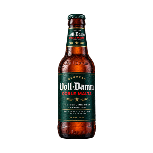 Voll-Damm Cerveza Vall-Damm Doble Malta — app catalog bottle illustration