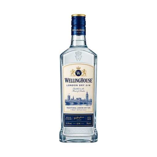 Wellinghouse London Dry Gin — app catalog bottle illustration
