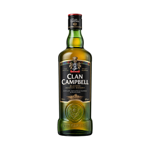 Whisky Ecosse blended Clan Campbell — app catalog bottle illustration