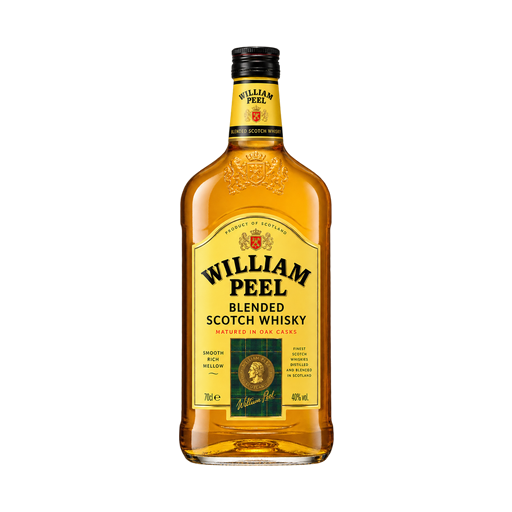 Whisky Ecosse blended sans âge William Peel — app catalog bottle illustration