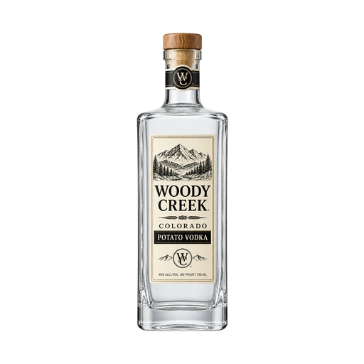 Woody Creek Colorado Potato Vodka — app catalog bottle illustration