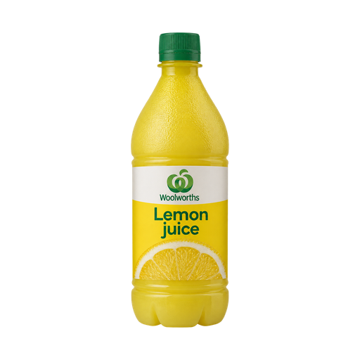Woolworths Lemon juice — app catalog bottle illustration