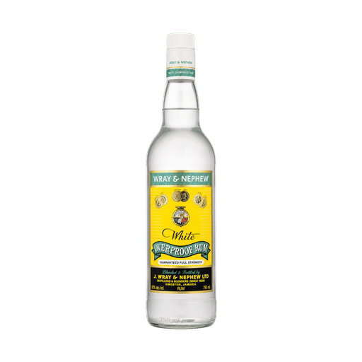 Wray & Nephew White Overproof Rum — app catalog bottle illustration