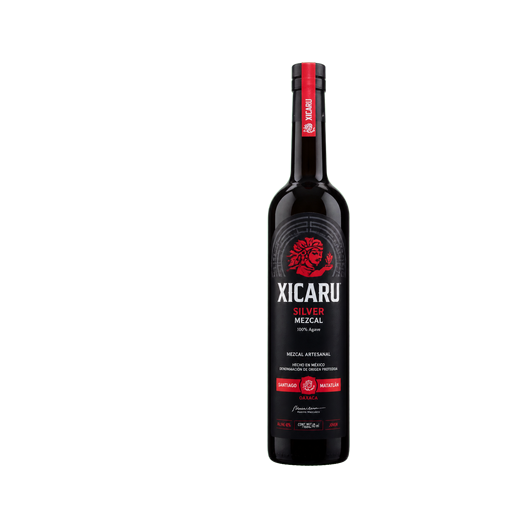 Xicaru Silver Mezcal — app catalog bottle illustration