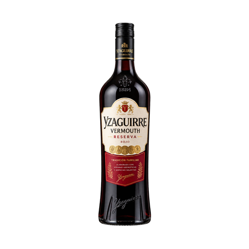Yzaguirre Reserva Red Vermouth — app catalog bottle illustration