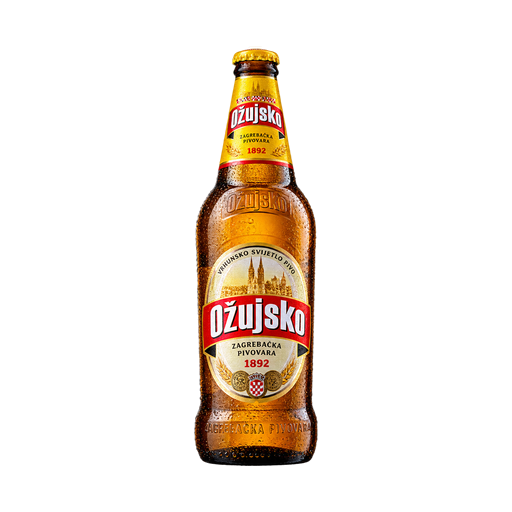Zagrebacka pivovara Beer — app catalog bottle illustration
