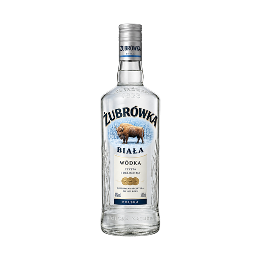 Zubrowka Vodka blanche — app catalog bottle illustration