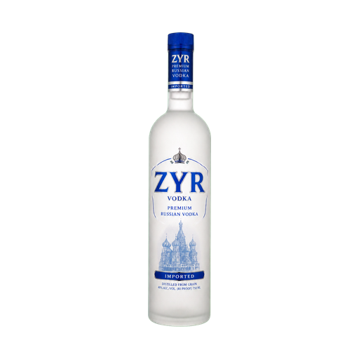 ZYR Russian Vodka — app catalog bottle illustration