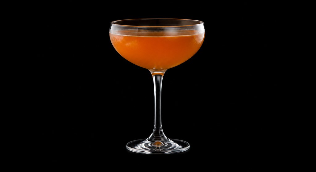 Adderly Cocktail cocktail on a dark studio background