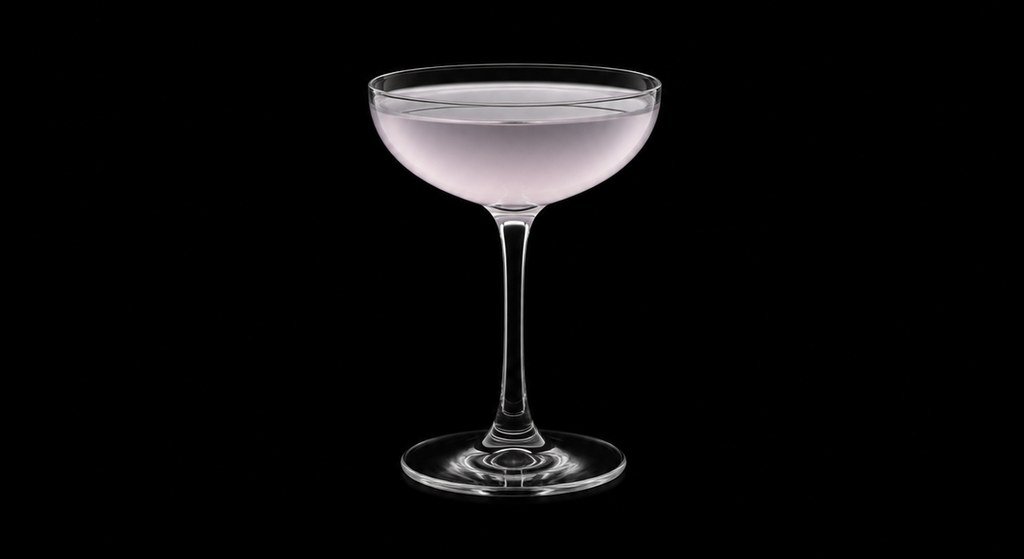 Adelita cocktail on a dark studio background