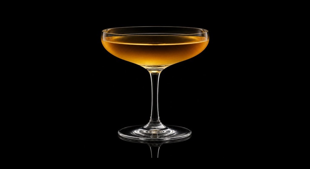 After Supper Cocktail cocktail on a dark studio background