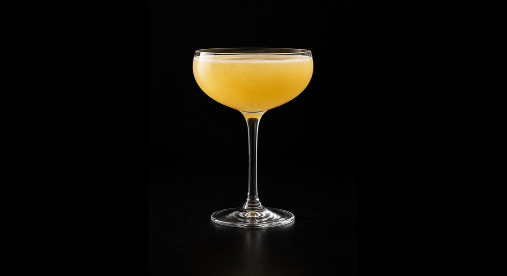 All Roads Daiquiri cocktail on a dark studio background