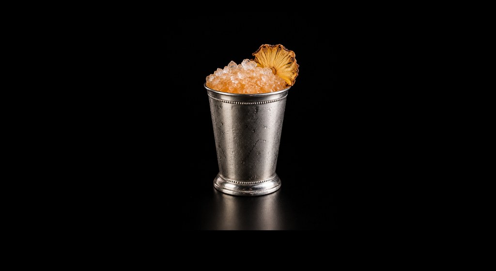Alpine Swift cocktail on a dark studio background