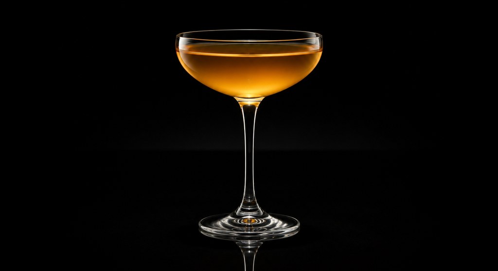 Argentina Cocktail cocktail on a dark studio background