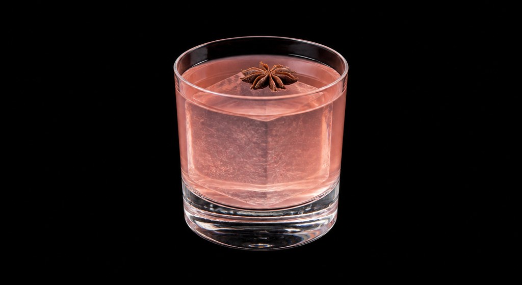 Asylum Cocktail cocktail on a dark studio background