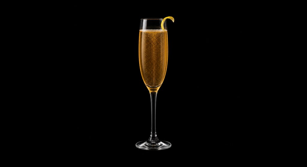 Bardstown cocktail on a dark studio background