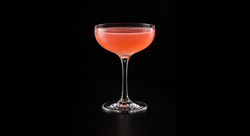 Beachbum cocktail on a dark studio background