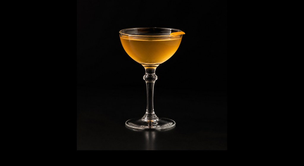 Beadlestone cocktail on a dark studio background