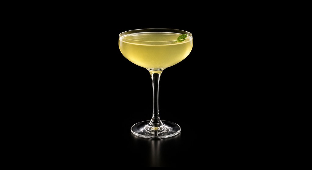 Bernice cocktail on a dark studio background