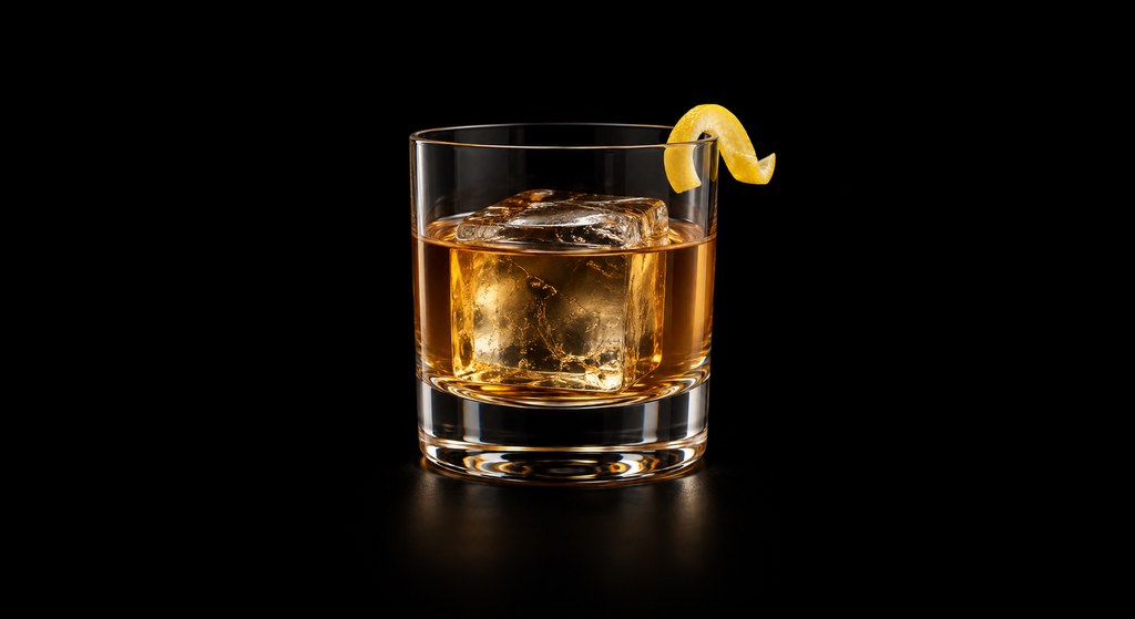 Better & Better cocktail on a dark studio background