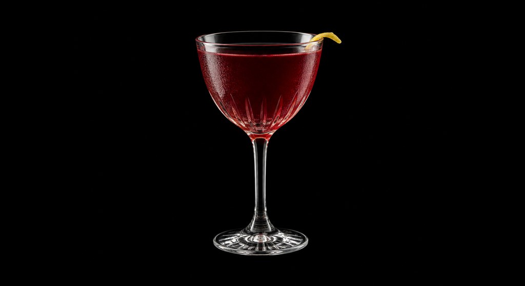 Black Jack Cocktail cocktail on a dark studio background