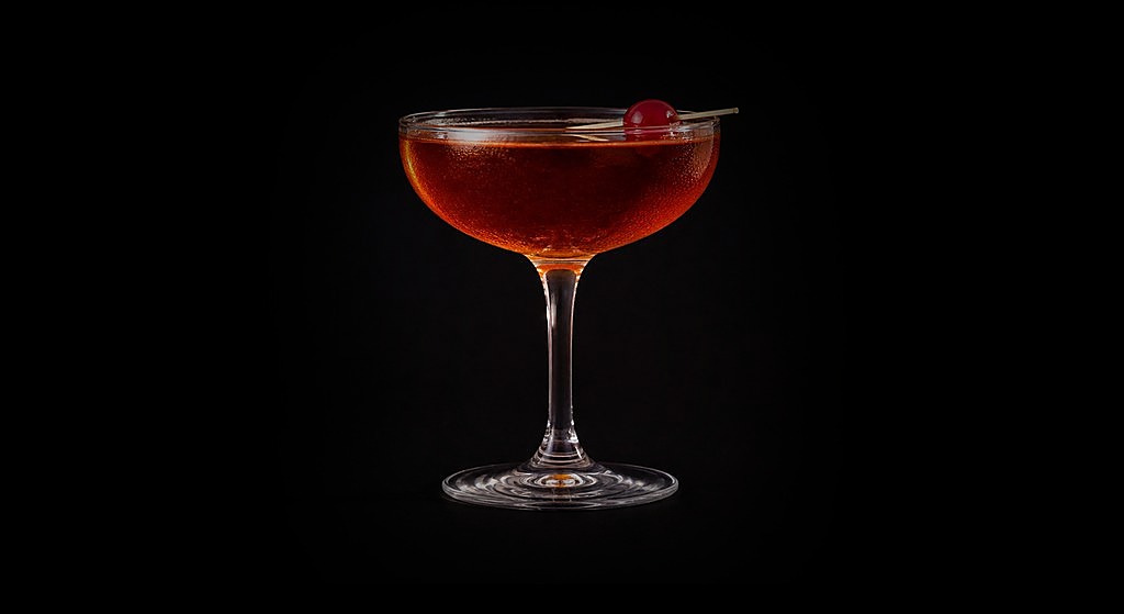 Boothby Cocktail cocktail on a dark studio background