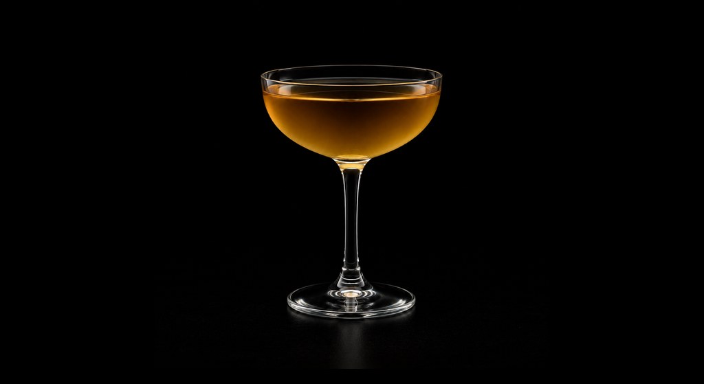 Brant Cocktail cocktail on a dark studio background