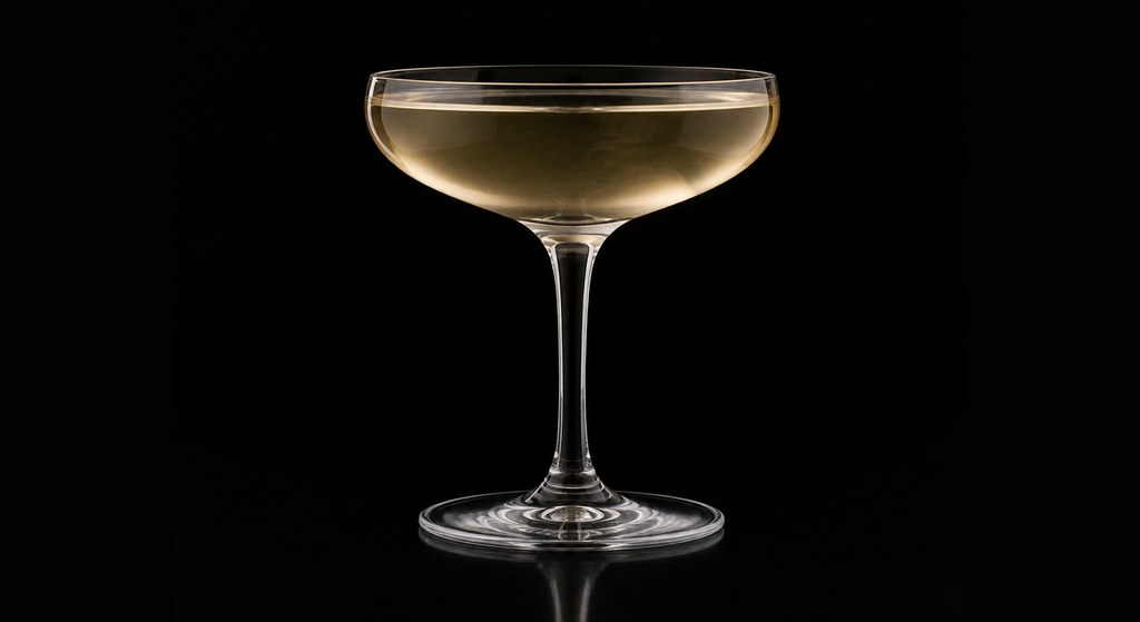 Brown Cocktail cocktail on a dark studio background